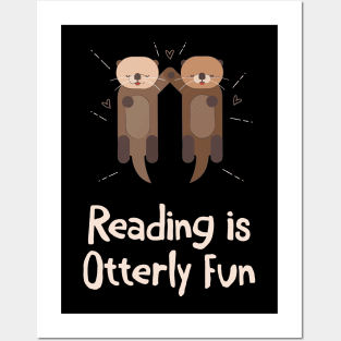 Reading Is Otterly Fun Posters and Art